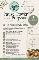 Pause, Power and Purpose